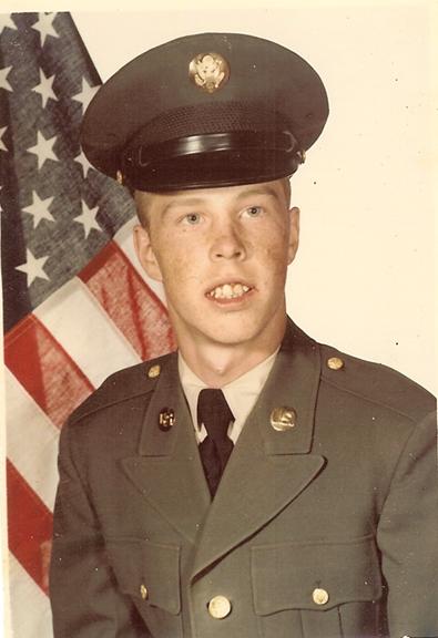 Jim Wolf in the army