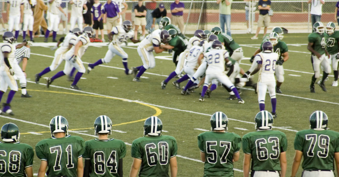 high school football game